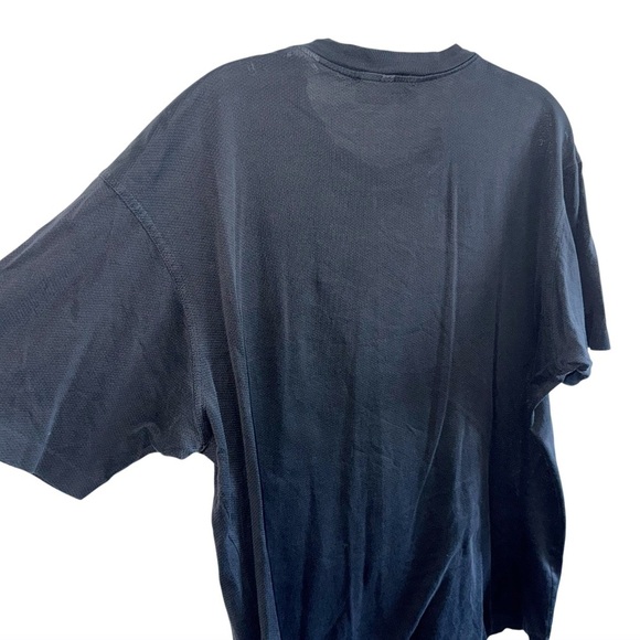 Zegna Cotton-Piqué T-Shirt Black Pocket 52/XL - Picture 7 of 10